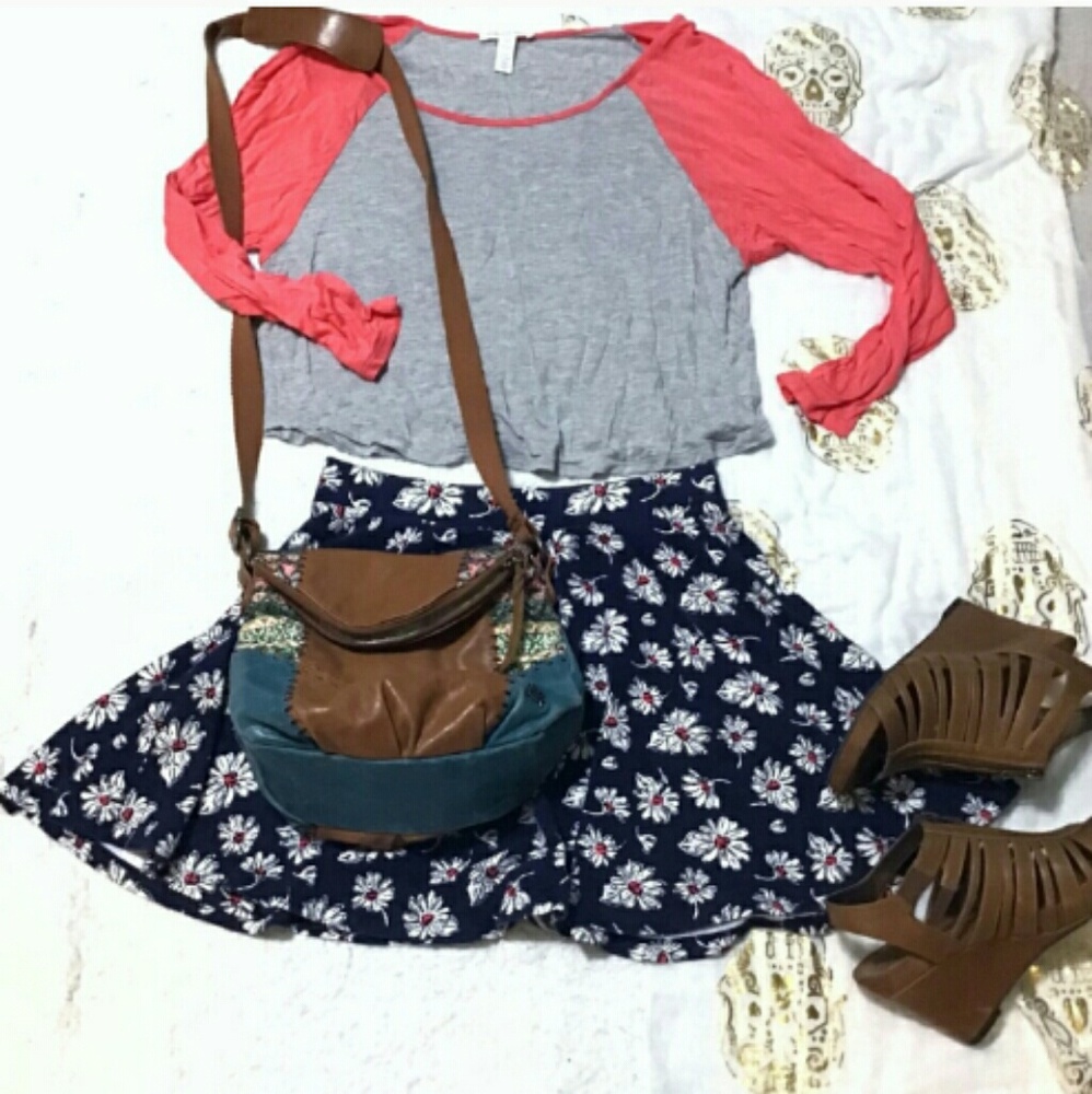 So AA Heritage Mini Daisy skater skirt